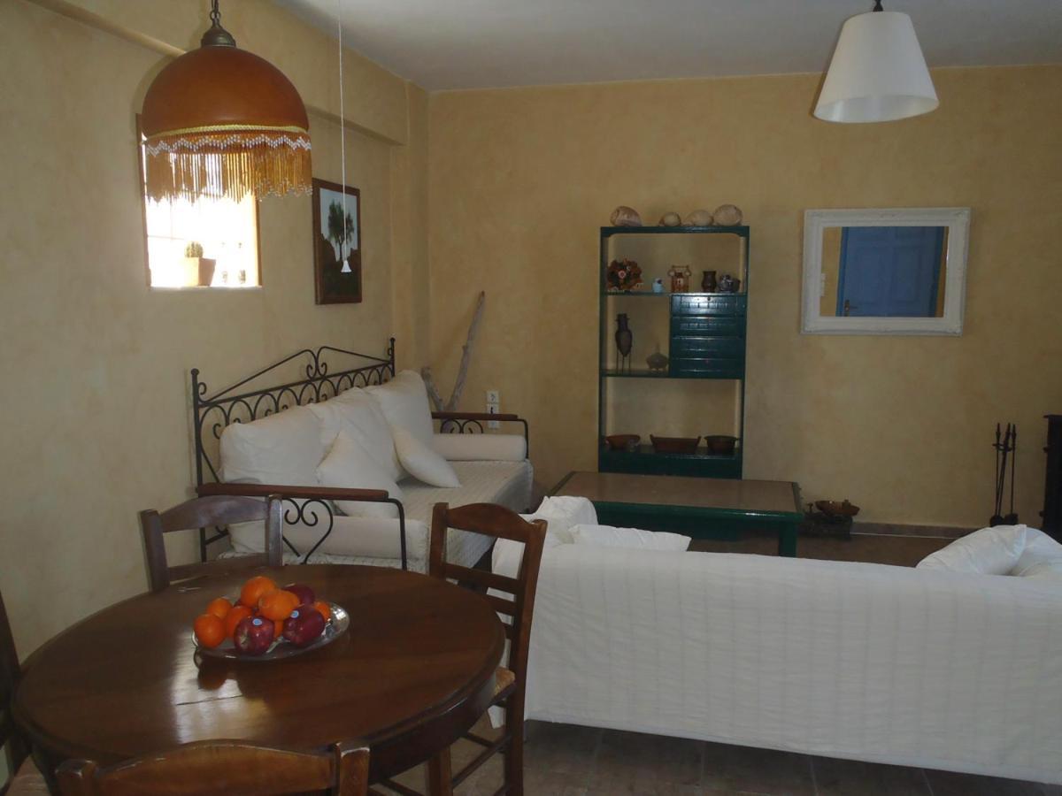 Kyparissis Beach Houses Skala Mistegnon Luaran gambar