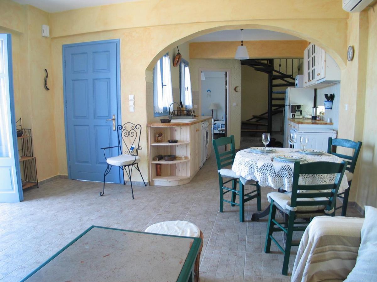 Kyparissis Beach Houses Skala Mistegnon Luaran gambar